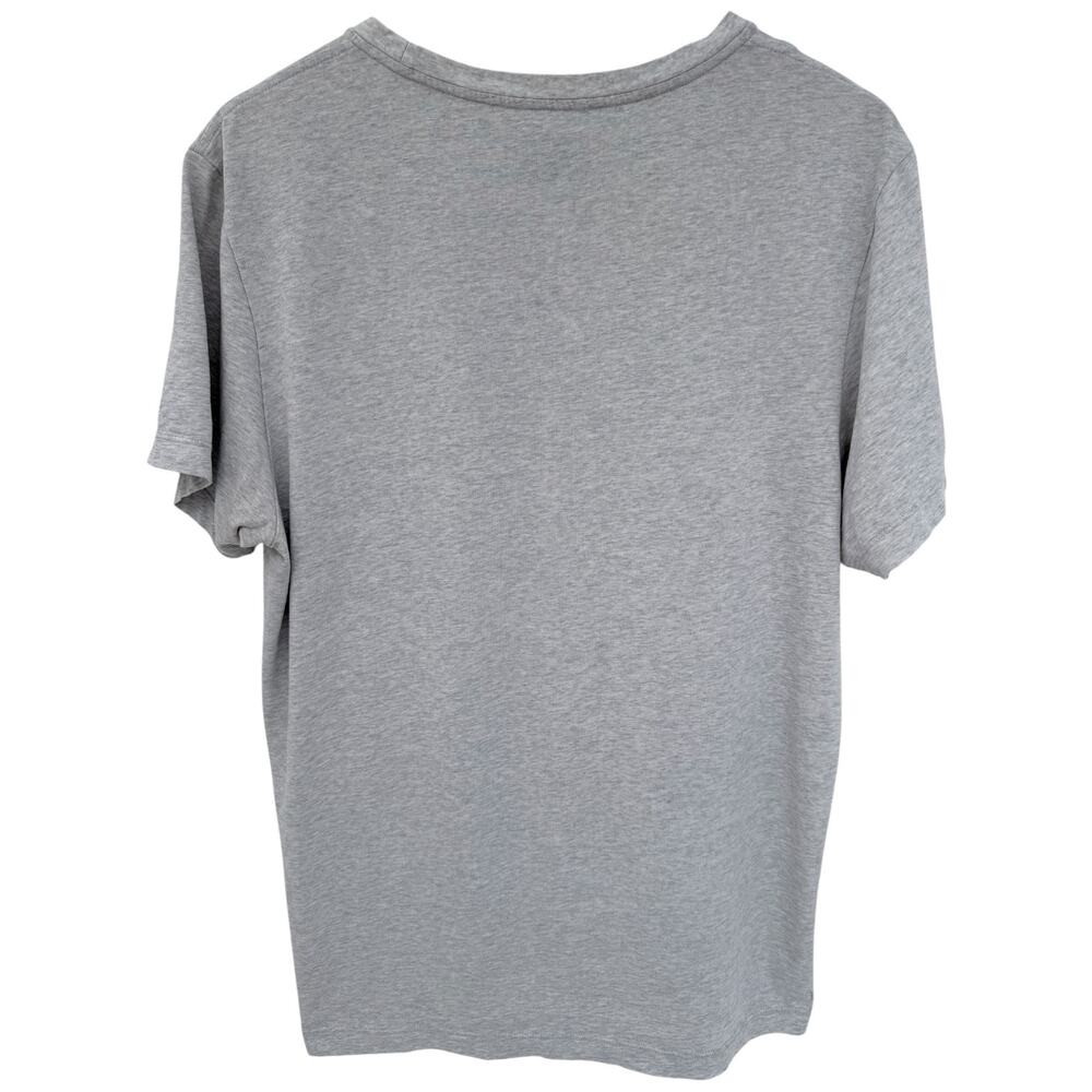 Lacoste Sport T Shirt Mens XL Gray Logo Graphic Tee - Picture 2 of 4